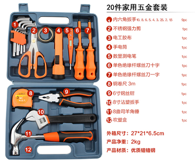 從工具箱看手藝 立BO LE-BOW 20件套裝評(píng)測